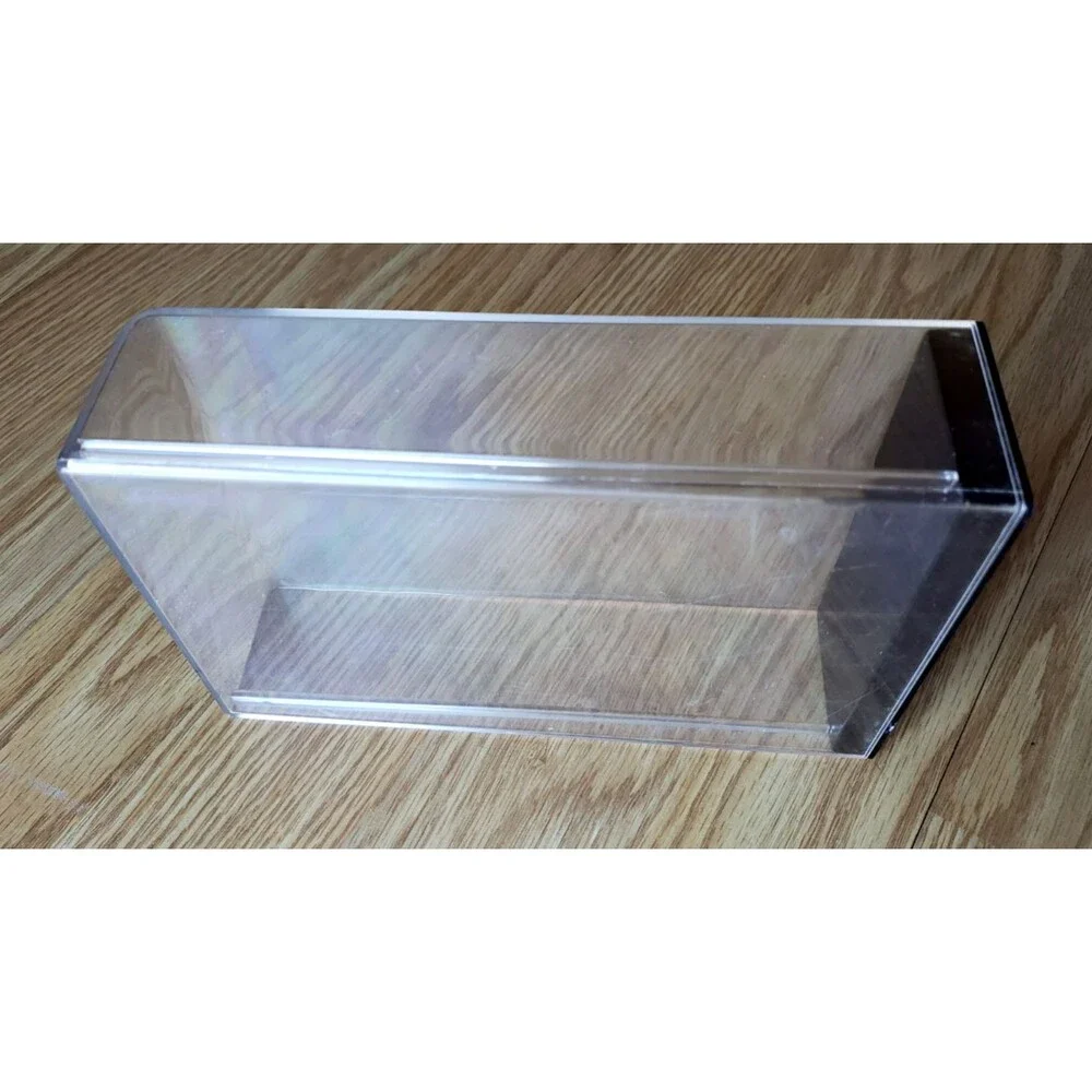 Protech Clear Acrylic Free Stand Display Case Single Diecast Model 7"x4.5x2" Box - Picture 10 of 16